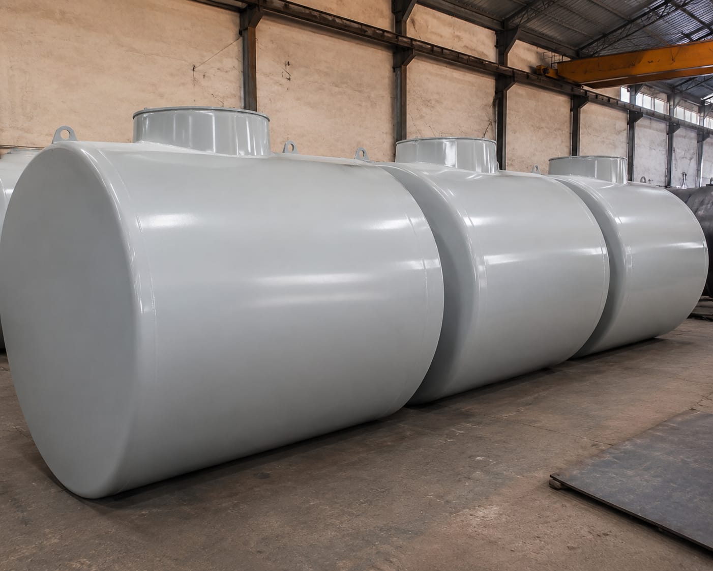 Yeraltı Çift Cidarlı Çelik Yakıt Tankları