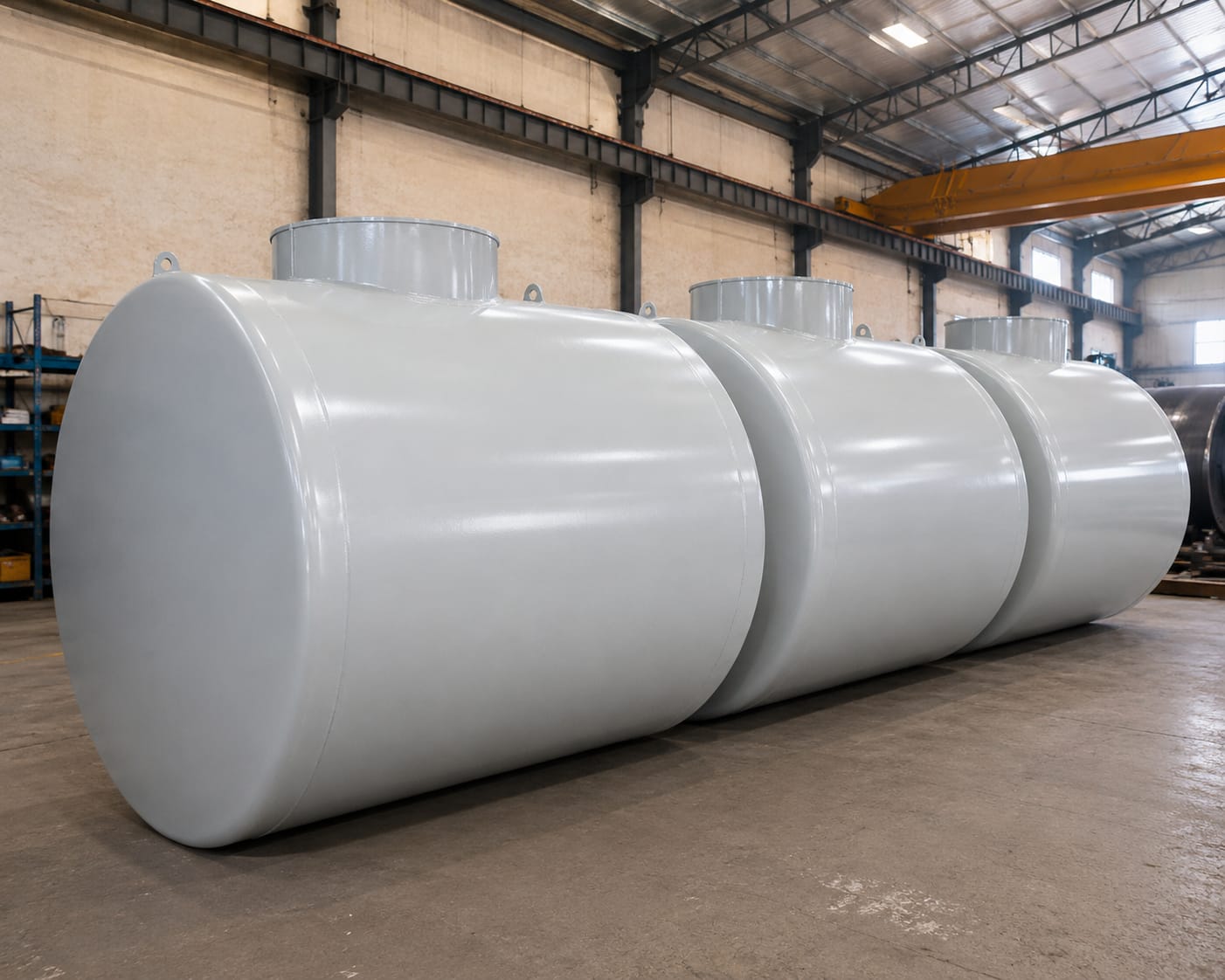 Yeraltı Çift Cidarlı Çelik Yakıt Tankları